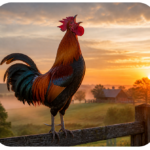 Crowing All Day: The Loud, Proud Life of a Rooster (and the Hen Who Sometimes Join In)
