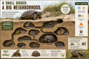 The Tortoise That Houses a Neighborhood